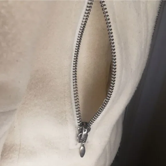 Hooded wool bomber jacket - Picture 12 of 16